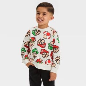 Boys SuperMario Bros Sweatshirt